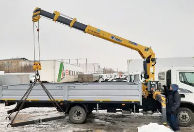 Тросовый кран-манипулятор XCMG SQS68-4