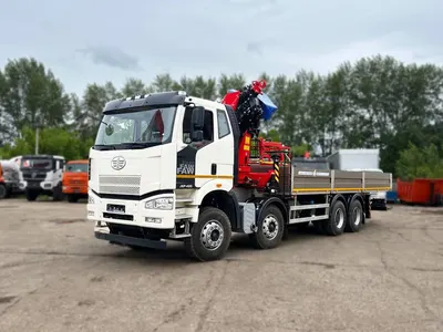Бортовой FAW CA3310 с КМУ SUNHUNK К328-4