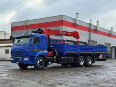 Бортовой КАМАЗ 65117 с КМУ KANGLIR KS2056H