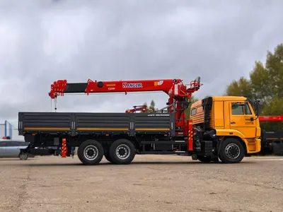 Тягач КАМАЗ 65116 с КМУ KANGLIR KS2056H