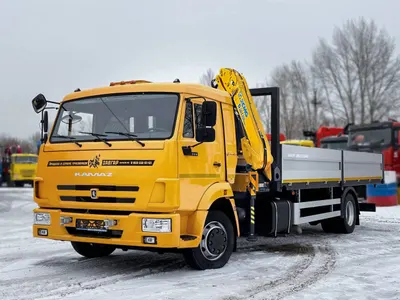 Бортовой КАМАЗ 4308 с КМУ XCMG SQZ200