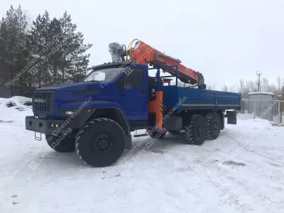 Бортовой УРАЛ 4320 с КМУ HANGIL HGC976