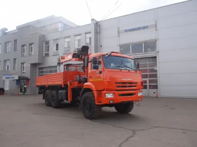 Тягач КАМАЗ 65116 с КМУ HANGIL HGC987