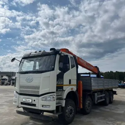Бортовой FAW CA3310 с КМУ HANGIL HGC756