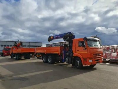 Бортовой КАМАЗ 65115 с КМУ DONGYANG SS2037 (без сп/места)