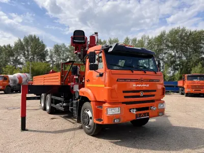 Бортовой КАМАЗ 65115 с КМУ HORYONG HRS206 (без сп/места)
