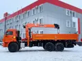 Бортовой КАМАЗ 43118 6x6 с краном-манипулятором HANGIL HGC976 — фото 4
