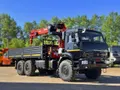 Бортовой КАМАЗ 43118 с КМУ KANGLIM KS1256G (дв. Cummins, без сп/места)