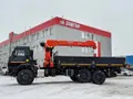 Бортовой КАМАЗ 43118 6×6 с КМУ KANGLIM KS1256G (двигатель Cummins, спальное место) — фото 3