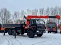 Бортовой КАМАЗ 43118 6×6 с КМУ KANGLIM KS1256G (двигатель Cummins, спальное место) — фото 8