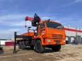 Бортовой КАМАЗ 43118 6×6 с КМУ KANGLIM KS2056H (двигатель Cummins) — фото 1