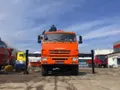 Бортовой КАМАЗ 43118 6×6 с КМУ KANGLIM KS2056H (двигатель Cummins) — фото 2