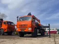 Бортовой КАМАЗ 43118 6×6 с КМУ KANGLIM KS2056H (двигатель Cummins) — фото 3