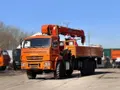 Бортовой КАМАЗ 43118 6×6 с КМУ KANGLIM KS2056H (двигатель Cummins, спальное место) — фото 3