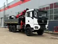 Бортовой SHACMAN X3000 6×6 с краном-манипулятором HORYONG HRS216 — фото 6