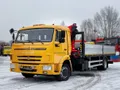 Бортовой КАМАЗ 4308 4×2 с КМУ SUNHUNK К168-4 — фото 1
