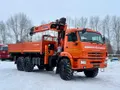 Бортовой КАМАЗ 43118 с КМУ HANGIL HGC976 (дв. КАМАЗ, без сп/места)