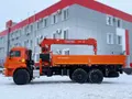 Бортовой КАМАЗ 43118 6×6 с КМУ KANGLIM KS2056H и пультом ДУ — фото 1