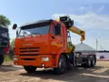 Бортовой КАМАЗ 43118 6×6 с краном-манипулятором XCMG SQS300-5 — фото 1