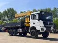 Бортовой SHACMAN X3000 6×4 с КМУ XCMG SQS200-6 — фото 1