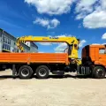 Бортовой КАМАЗ 43118 6×6 с КМУ XCMG SQS250-5 (спальное место) — фото с Авито