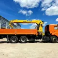 Бортовой КАМАЗ 43118 6×6 с КМУ XCMG SQS250-5 (двигатель Cummins, спальное место) — фото с Авито
