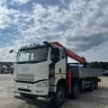 Бортовой FAW CA3310 с КМУ HANGIL HGC976 — фото с Авито