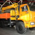 Бортовой КАМАЗ 65115 6x4 с КМУ XCMG SQZ330-6 (без спального места) — фото с Авито