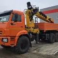 Бортовой КАМАЗ 65115 6x4 с КМУ XCMG SQZ330-6 (без спального места) — фото с Авито