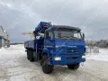 Бортовой КАМАЗ-43118 6×6 с КМУ DONGYANG SS1966 (дв. Cummins, спальное место) — фото