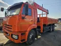 Бортовой КАМАЗ 65115 (6×4) с КМУ HANGIL HGC976 (без спального места) — фото