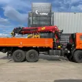 Бортовой КАМАЗ 43118 с КМУ Palfinger ИТ200 (верхний пост, дв. КАМАЗ, сп/место) — фото с Авито