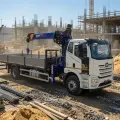 Бортовой FAW J6L 4*2 с КМУ DONGYANG SS2037 — фото с Авито