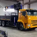 Бортовой КАМАЗ 65115 (6×4) с КМУ DongYang SS2036 (без спального места) — фото с Авито