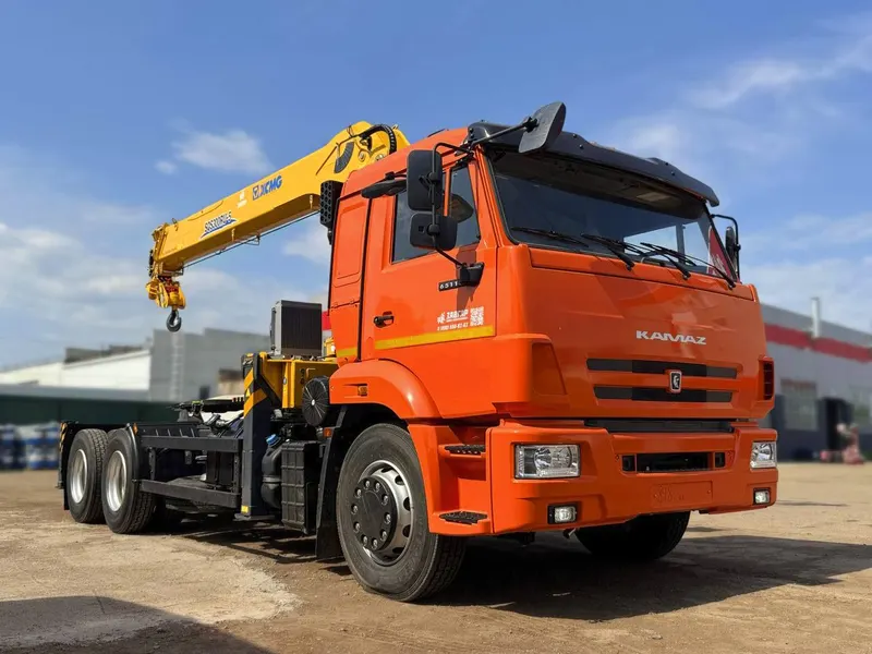 Бортовой КАМАЗ 65115 с КМУ XCMG SQS300-5 (сп/место) — фото 1