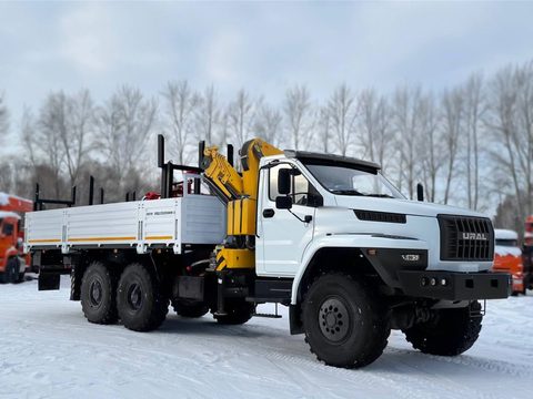 Бортовой УРАЛ 4320 NEXT с КМУ XCMG